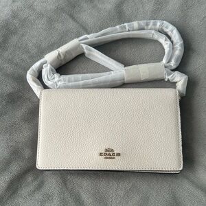NWT Coach Leather Crossbody Bag